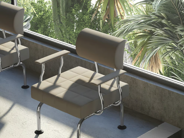 CUBE PLUS - Easy chair with armrests by SITLOSOPHY® - view 3