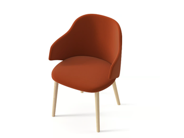 HOST - Chair with armrests by SITLOSOPHY® - view 2