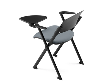 KLIC - Stackable training chair with writing tablet by SITLOSOPHY® - view 2