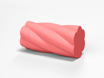 TWIST - Backless coated foam bench seating by SIXINCH - view 2