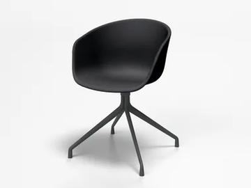KRIB - Trestle-based coated foam chair by SIXINCH - view 2