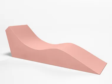 S LOUNGE - Coated foam sun lounger by SIXINCH - view 2