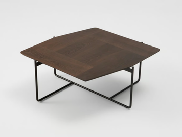 MIMESIS - Low square wooden coffee table by Skema - view 2