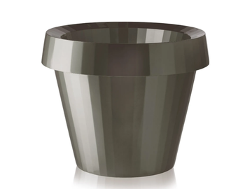 GIÒ TONDO - Polyethylene garden vase with Light by SLIDE - view 2