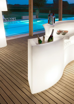 ICE BAR - Polyethylene bar counter / Ice container by SLIDE - view 3
