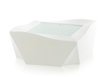 KAMI NI - Low polyethylene coffee table by SLIDE - view 2