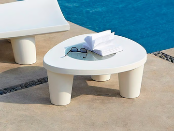LOW LITA - Polyethylene garden side table by SLIDE - view 3