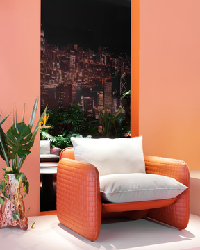 MARA - Polyethylene armchair / garden armchair by SLIDE - view 3