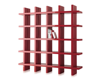 MY BOOK - Open polyethylene bookcase by SLIDE - view 2