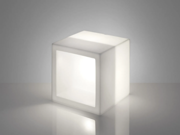 OPEN CUBE - Polyethylene retail display unit / wall cabinet by SLIDE - view 2
