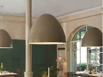 PLUME - Fiberglass pendant lamp by SLIDE - view 3