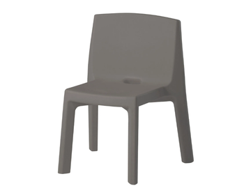 Q4 - Stackable polyethylene chair by SLIDE - view 3