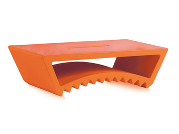 TAC - Rectangular polyethylene coffee table by SLIDE - view 2
