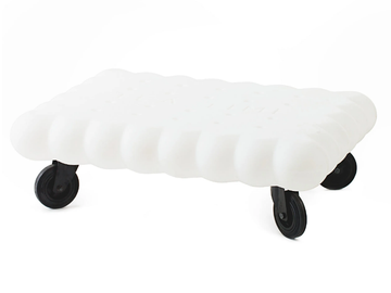 TEA TIME - Swivel rectangular polyurethane coffee table by SLIDE - view 2