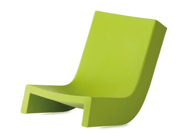 TWIST - Rocking polyethylene garden chair by SLIDE - view 2