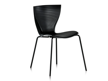 GLORIA - Stackable polypropylene chair by SLIDE - view 2