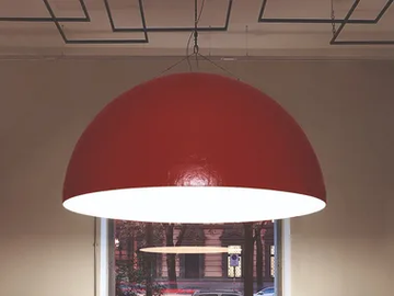 ELIOS - Fiberglass pendant lamp by SLIDE - view 2