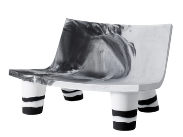 LOW LITA LOVE ANNIVERSARY - Polyethylene small sofa by SLIDE - view 2