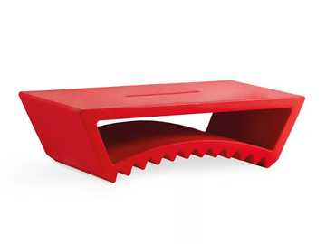 TAC - Rectangular polyethylene coffee table by SLIDE - view 3