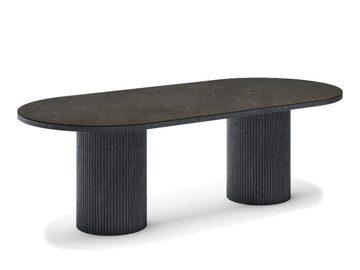 PIGALLE - Oval garden table by SNOC - view 2