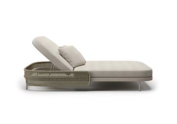 MIURA - Recliner fabric garden bed by SNOC - view 3