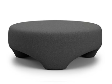WHALE - Round sandstone garden side table by SNOC - view 2