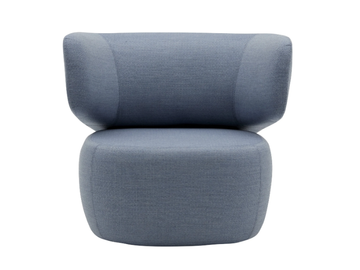 BASEL - Contemporary style fabric easy chair by SOFTLINE - view 3