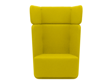 BASKET - Fabric armchair high-back by SOFTLINE - view 2