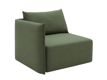 CAPE - Modular fabric sofa with removable cover by SOFTLINE - view 3