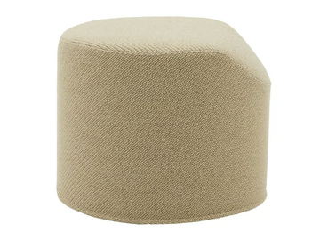 CORAL - Round fabric pouf by SOFTLINE - view 2
