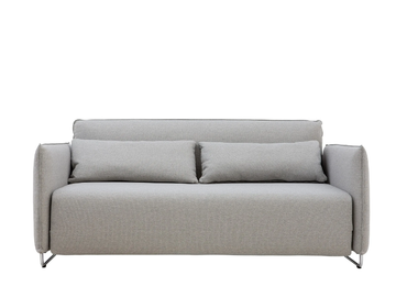 CORD - Convertible fabric sofa with removable cover by SOFTLINE - view 3