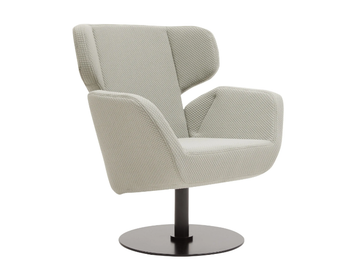 COSY - Wing fabric armchair by SOFTLINE - view 2