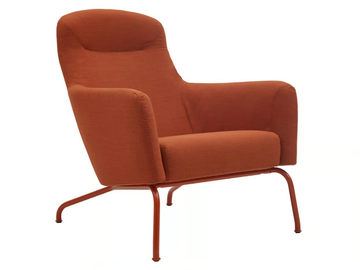 HAVANA LOW - Leather armchair with headrest by SOFTLINE - view 2