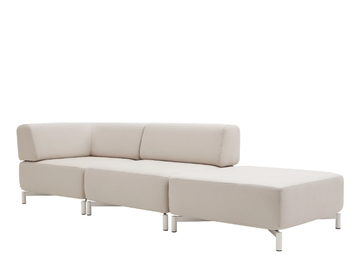 PLANET - Fabric footstool by SOFTLINE - view 3