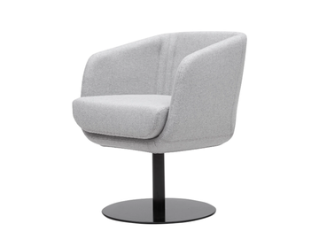 SHELLY - Fabric armchair by SOFTLINE - view 2
