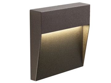 GEO SQUARE - Die cast aluminium outdoor wall lamp / steplight by SOVIL - view 3