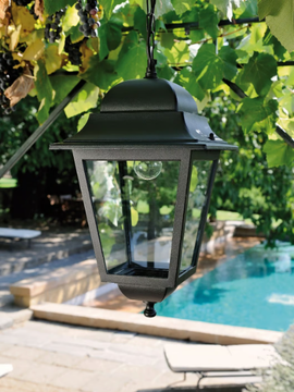 MITO - Classic style aluminium outdoor pendant lamp by SOVIL - view 3