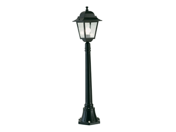 QUADRATA 340 - Lantern die cast aluminium garden lamp post by SOVIL - view 2