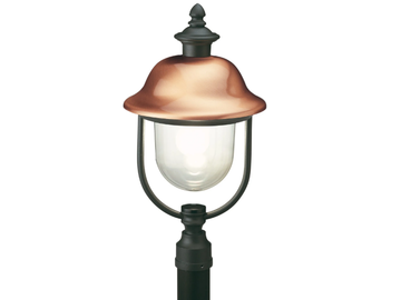 RUSTICA - Bollard light in aluminum and copper by SOVIL - view 3