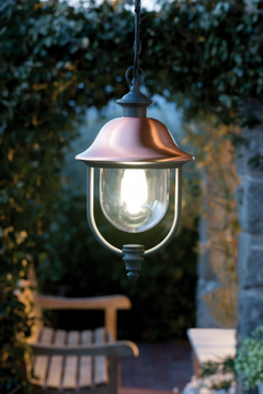RUSTICA - Suspension lamp for outdoor in aluminum and copper by SOVIL - view 3