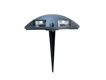 UPPER - LED walkover light aluminium steplight by SOVIL - view 3