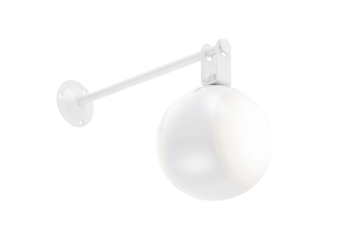 WORLD - Outdoor LED wall light in aluminum and opal resinOutdoor LED by SOVIL - view 3