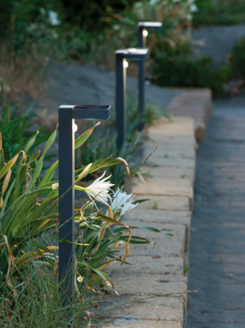 SOLARE - LED Solar Powered aluminium bollard light by SOVIL - view 3
