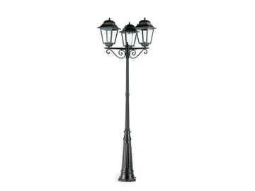 MITO 986 - Lantern die cast aluminium garden lamp post by SOVIL - view 2