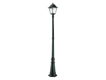 QUADRATA 332 - Lantern die cast aluminium garden lamp post by SOVIL - view 2