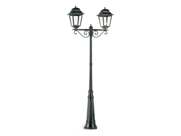 MITO 987 - Lantern die cast aluminium garden lamp post by SOVIL - view 2