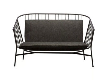 JEANETTE - Steel small sofa by SP01 - view 2