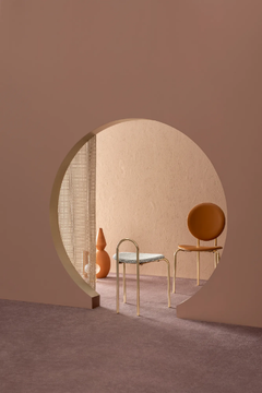MICHELLE - Low upholstered stool by SP01 - view 3