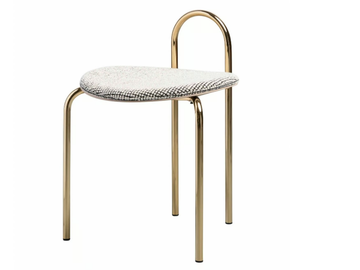 MICHELLE - Low upholstered stool by SP01 - view 2