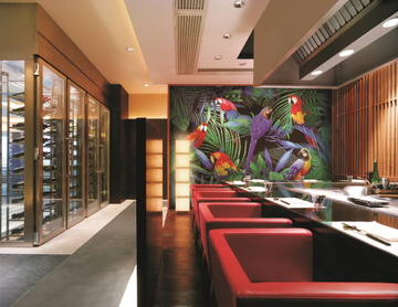 PARROT JUNGLE - Indoor/outdoor glass mosaic by STON - view 3